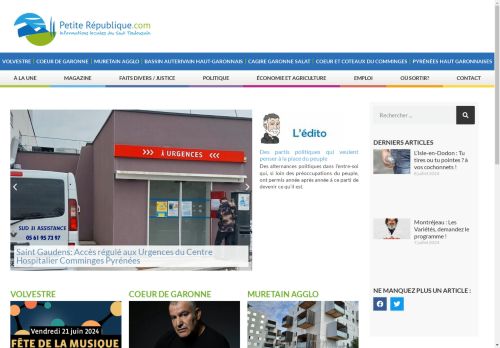 Petite République.com, le journal d'informations locales du Volvestre - Petite République.com