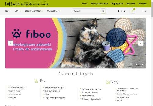 Sklep zoologiczny online dla wymagajÄcych - PETSMILE