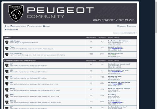 Peugeot Community - Forumoverzicht