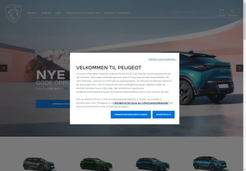 Peugeot Norge | Ny bil | Elbil, SUV, Stasjonsvogn og Varebil