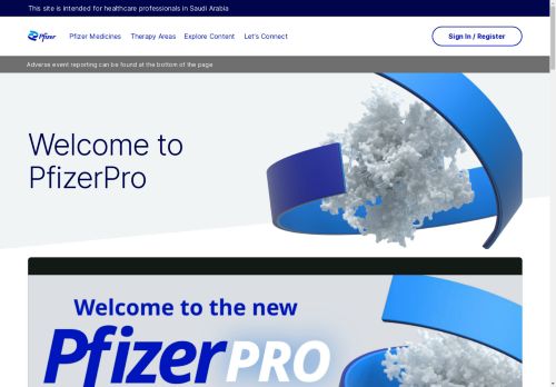 Pfizer for Professionals | Saudi Arabia