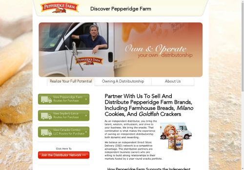 Pepperidge Farm Routes