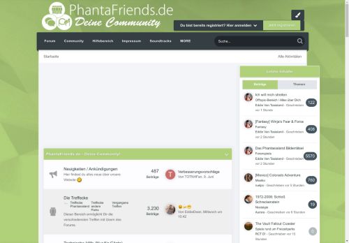 PhantaFriends.de - Deine Community