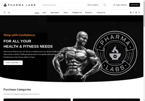 Pharma Labs UK - Your number 1 source for health supplements