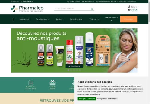 Pharmaleo Amiens : Pharmacie et Parapharmacie en Ligne.