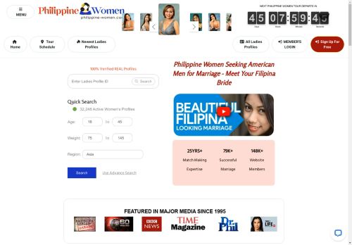 Philippine Women for Marriage | Filipina Women Seeking American Men