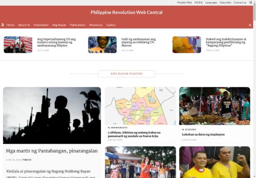 
                    PRWC | Philippine Revolution Web Central				