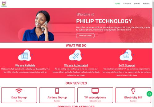 Philiptech – Best airtime and data subscription website