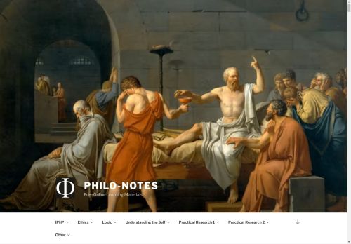 PHILO-notes - Free Online Learning Materials