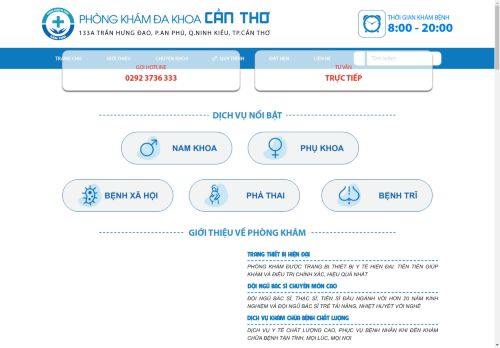 Phòng Khám Đa Khoa Cần Địa Chỉ 133A Trần Hưng Đạo