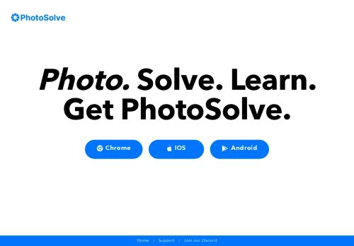 PhotoSolve – Scan and Solve Any Question - PhotoSolve