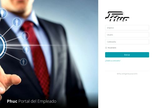 Phuc portal del empleado | Login