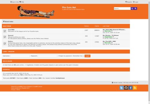 Phx-Suns.Net - Index page