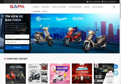 
			Piaggio Sapa - Ủy quyền Piaggio Vespa Việt Nam
			
			
						
		