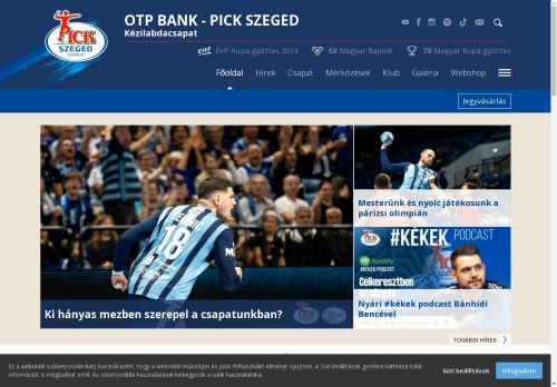 PICK SZEGED KÃ©zilabdacsapat