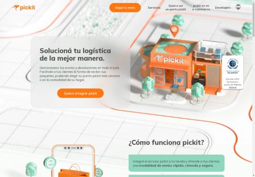 Envíos, Devoluciones y Logística para eCommerce | pickit