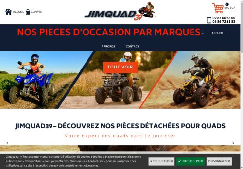 Jim Quad 39 – Vente de pièces détachées pour quads à Chaussin (39)