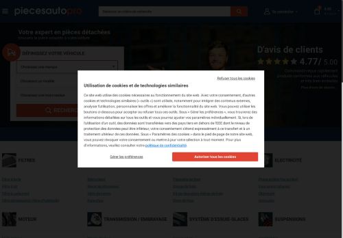 Pieces auto pas cher | Achetez la pièce auto en ligne