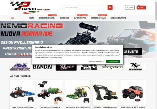 MODELLISMO Dinamico e Statico, Vendita Online - PieroniModellismo.it