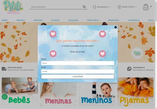 Pilili Moda Infantil | A Loja de Roupa Infantil Online que Mais Cresce no Brasil