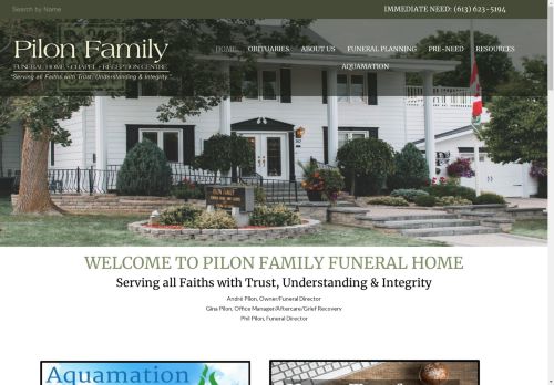 Home | Pilon Family Funeral Home | Serving all Faiths with Trust, U...