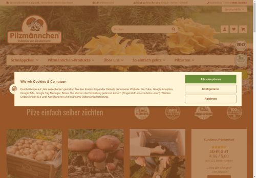 Pilze züchten - Pilzzuchtsets vom Profi | Pilzmännchen Shop