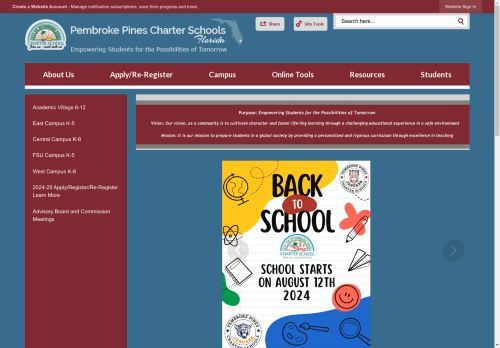 Pembroke Pines Charter Schools | Official Website