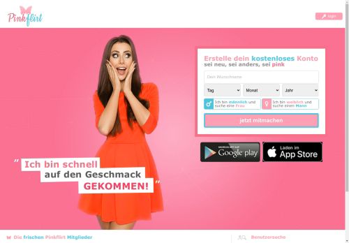 pinkflirt.de - Erlebe prickelnde Chats und mehr...