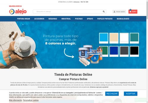 Tienda de Pinturas Online | Comprar Pintura Online • Pinturas Alejo