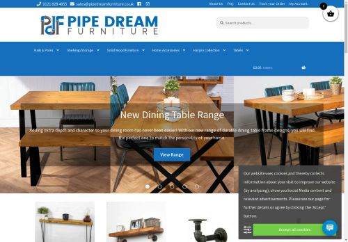 Homepage - Pipe Dream Furniture