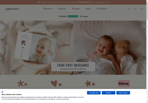 Faire-part personnalisés : Naissance, Mariage I Pippacorner | Pippacorner