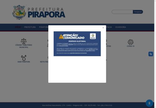 Home - Prefeitura de Pirapora