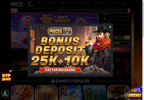 PISCES88 - Situs judi online link altrnatif agen slot gacor resmi di indonesia di tahun 2024 