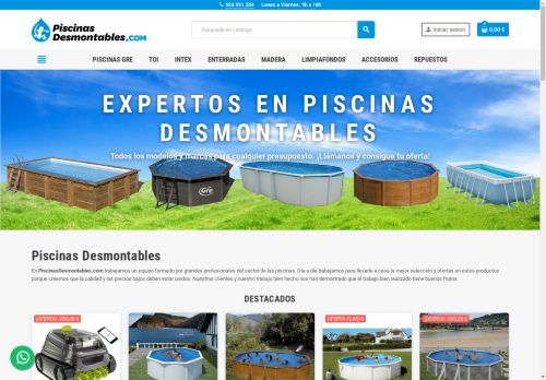 Piscinas Desmontables | Tienda Piscinas Online