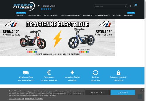  PITRIDER.FR Le plus grand magasin de Dirt bike depuis 2006 - PITRIDER France