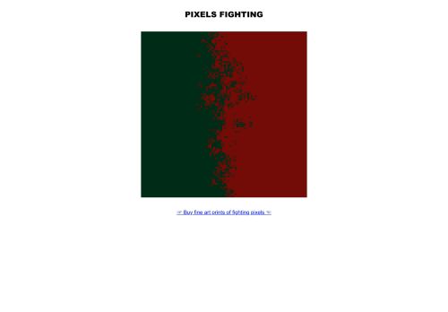 PIXELS FIGHTING