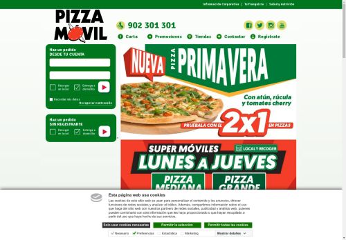 Pizza Movil - Pizza Móvil