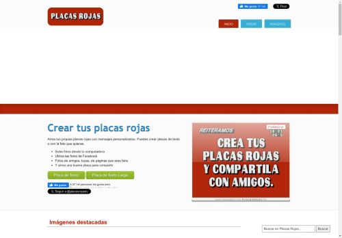 Placas Rojas TV - Error