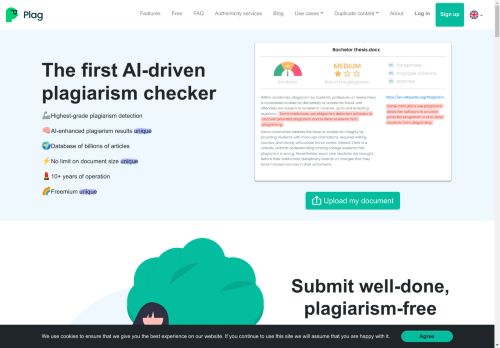 Plag.ai plagiarism checker