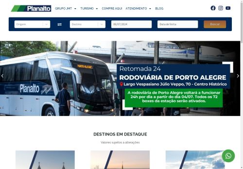 Planalto Transportes - Empresa de Transporte Rodoviário