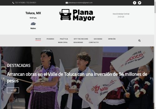 Plana Mayor | Medio de comunicación en el Estado de México – Periodismo que se escribe