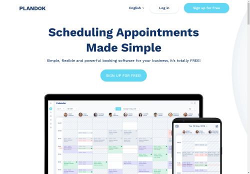 Free Appointment Scheduling Software | Salon Software | Plandok