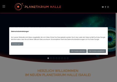 Mein Platz im All: Planetarium Halle