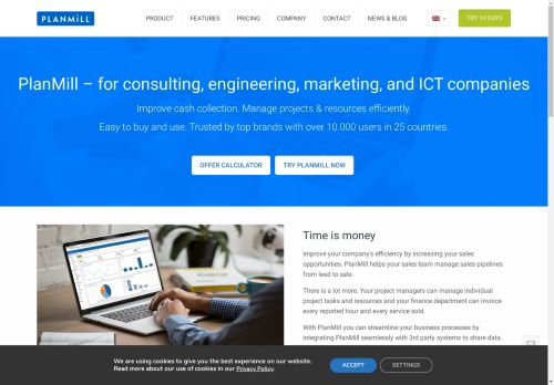 PlanMill for consulting, engineering, marketing and ICT companies