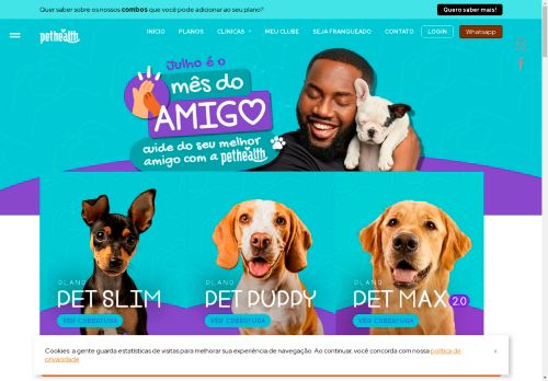  Plano Pet Health - Plano de SaÃºde para Animais