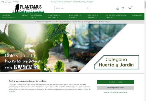 Plantamus | Viveiro na Galiza e loja online de jardinagem