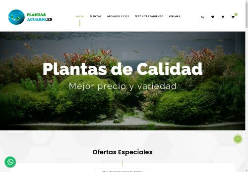 ✅ Plantas Acuario - Tienda de acuariofilia, plantas para acuario, musgos, abonos y todo tipo de accesorios