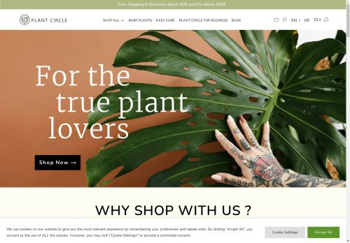 Rare and Tropical Plant Store | Plant Circle