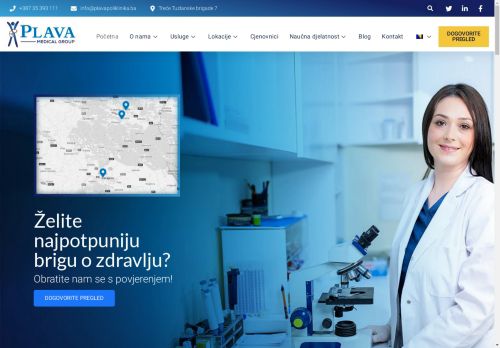 Plava Medical Group – Medicina koja liječi. Srca koja brinu.