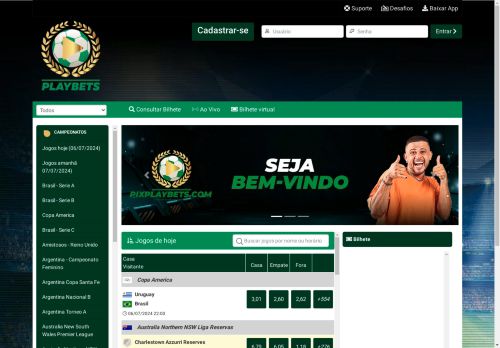 PIXPLAYBETS - SUA SORTE ESTÁ AQUI